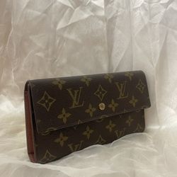 Louis Vuitton Sarah Trifold Wallet Monogram (2001)