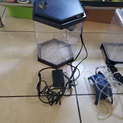 Two Fish Tanks w/ Accessories – Ready to Use - See Photos- Read Description 