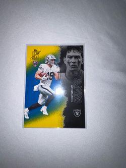 Tommy Mellott Topps Signature Class Rookie Card Blue and Yellow