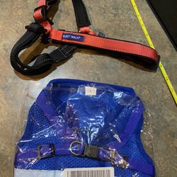 Easy Walk Dog Harness. Blue Dog Harness