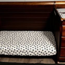 Espresso DaVinci 4 in 1 Convertible Crib & Changing Table with Crib Mattress