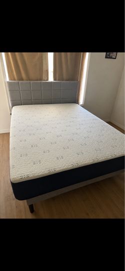 Bed frame and/or mattress