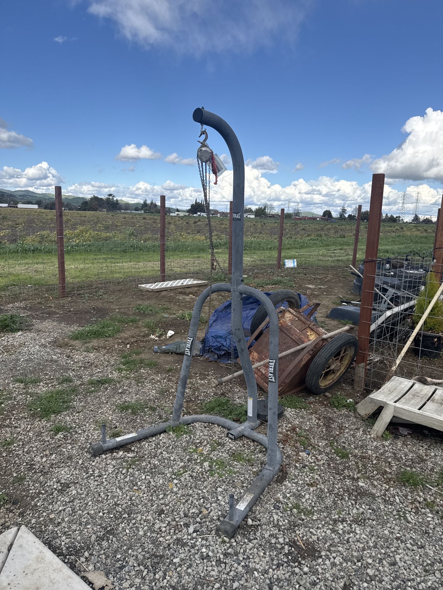 Punching Bag Stand