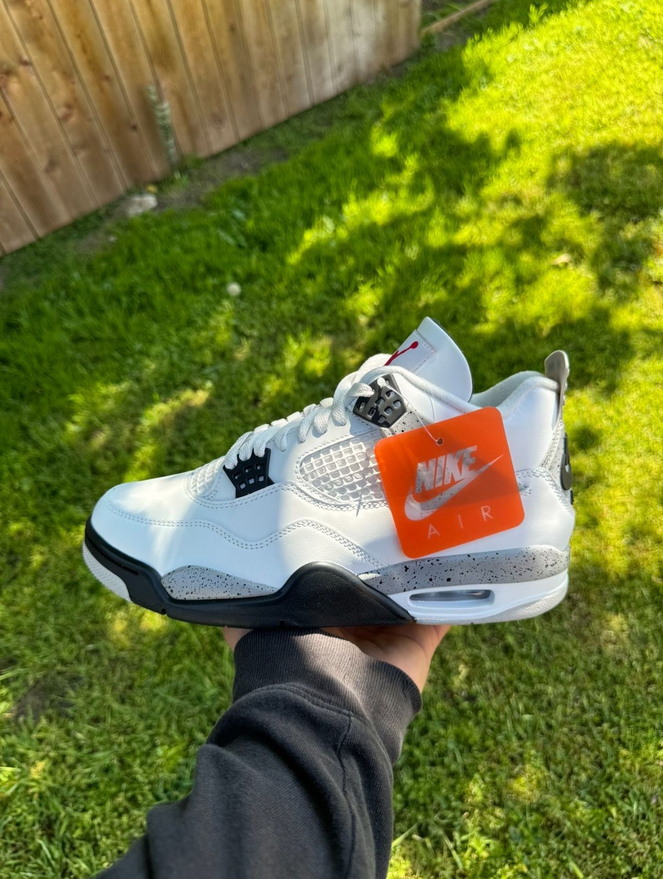 Jordan 4 Retro White Cements (2025) ⚪️⚫️