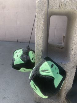ripndip rear view mirror dice