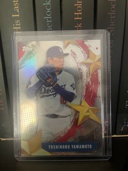 Yoshinobu Yamamoto 2025 Topps Stars of MLB #SMLB-43 Dodgers