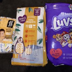 Baby Diapers Size 1 & Newborn 