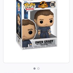 Owen Grady Funko Pop (RARE)