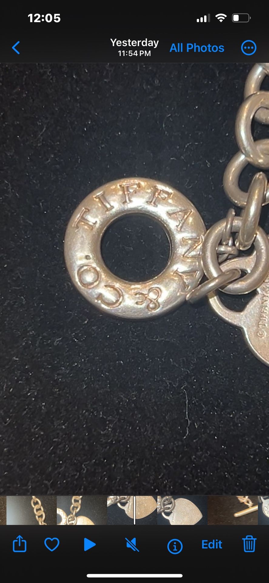 Tiffany & Co. Heart Tag Toggle Bracelet