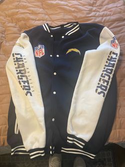 $25 each  Chargers fans Jackets, sweater and T-shirts