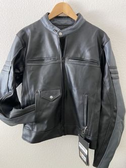 Motorcycle Leather Jacket M