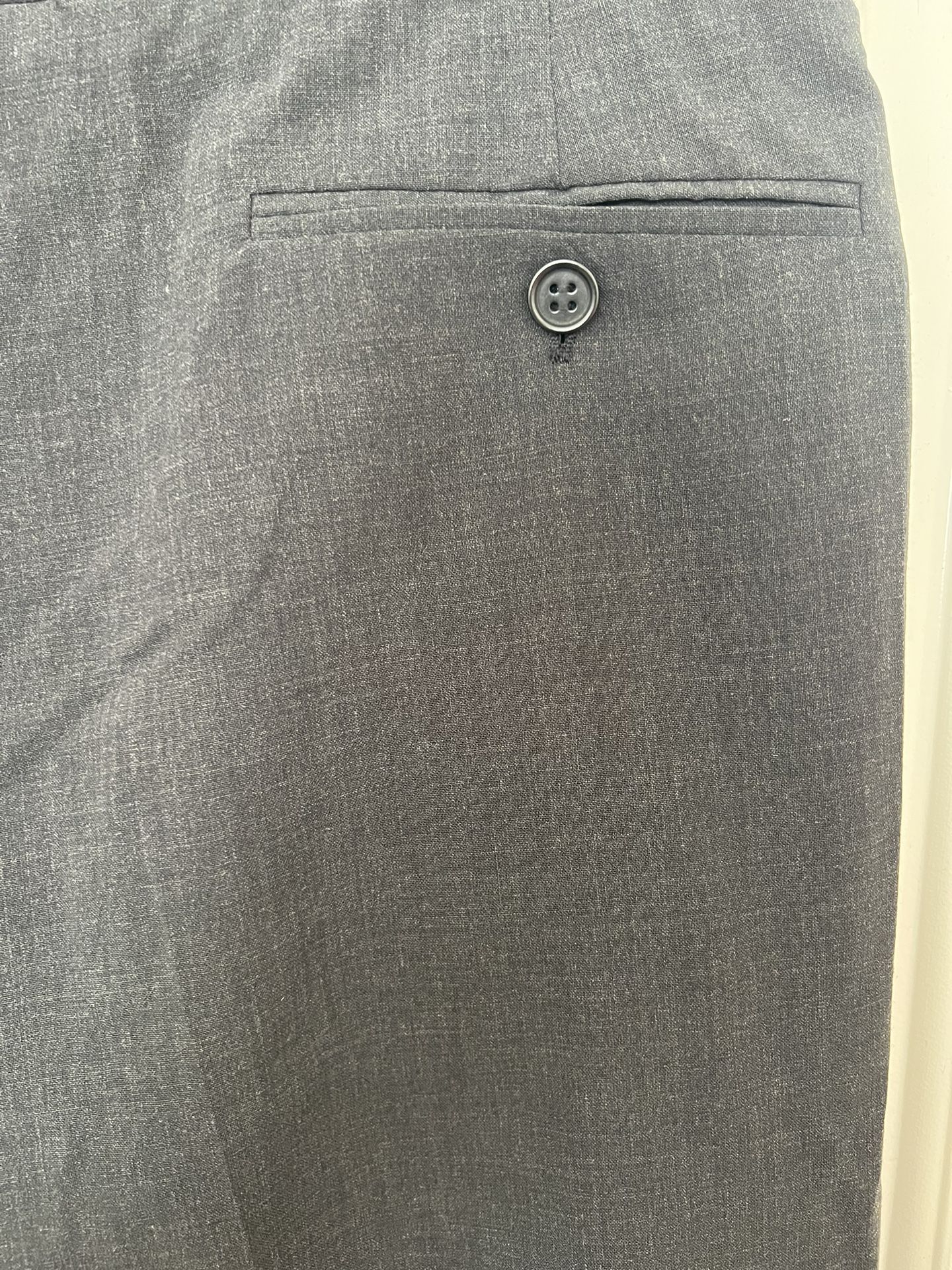 Giorgio Armani Grey Wool Men’s Trousers Italy Size 50 US Size 34 Large