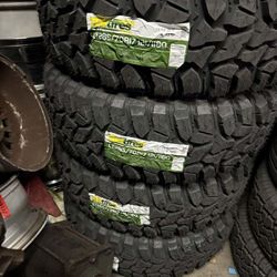 New Tires 285/70/17 TBB Mud Terrain Tires