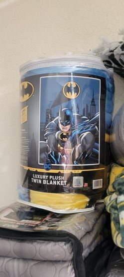 Twin Size Blanket # Batman 1 Pc