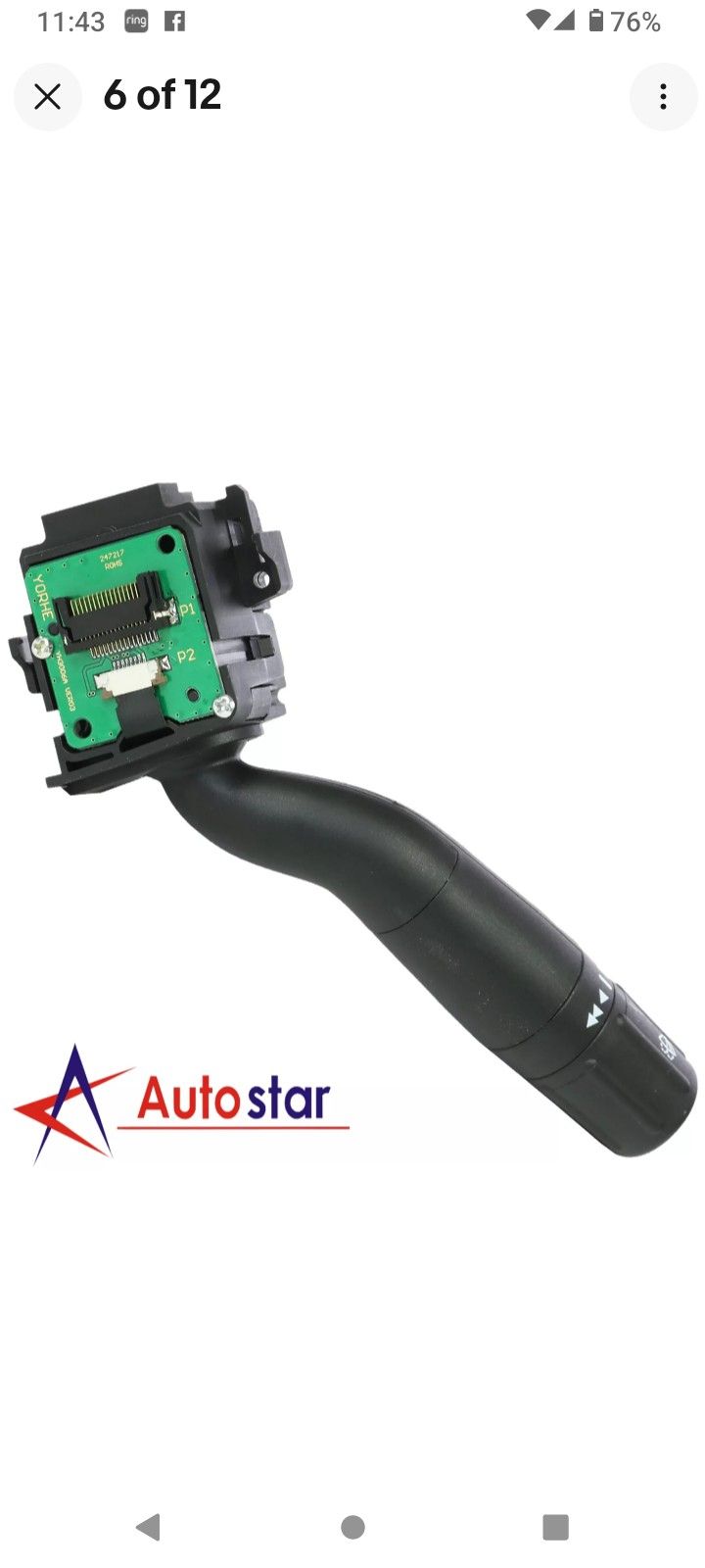 Windshield Wiper Multi-Functional Replacement ForWiper Switch 2011-2013 Ford F150 F250 F350 Multi Function Turn Signal Bc3z-1