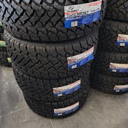 33/12.50/20 Atlander All Terrain Tires Installed And Balanced/ Instaladas Y Balanceadas 