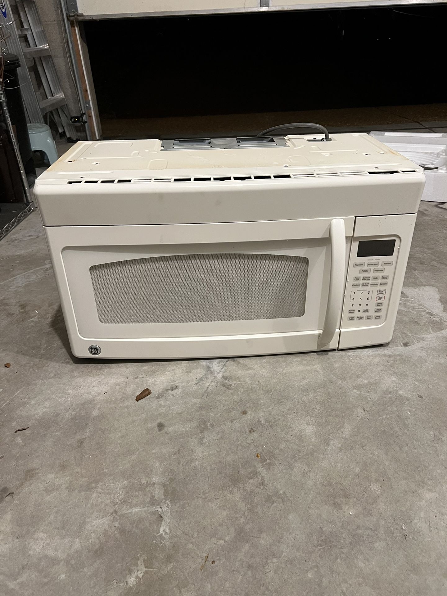 Ge Oven The Range Microwave