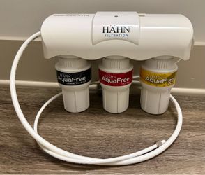 HAHN Filtration AquaFree 3-Stage Water Filter System