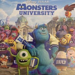 Disney’s MONSTERS UNIVERSITY (Blu-Ray + DVD-2013)