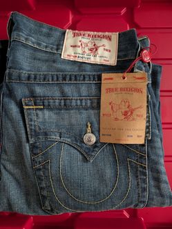 True Religion Bootcut Jeans 33 Waist New with Tags