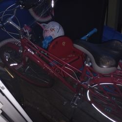 Beach Cruiser Style Bike. 