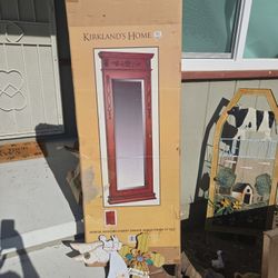 Mirror ARMOIRE ORNATE WOOD FINSH 19X55