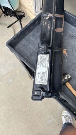 Chevy radiator core cover