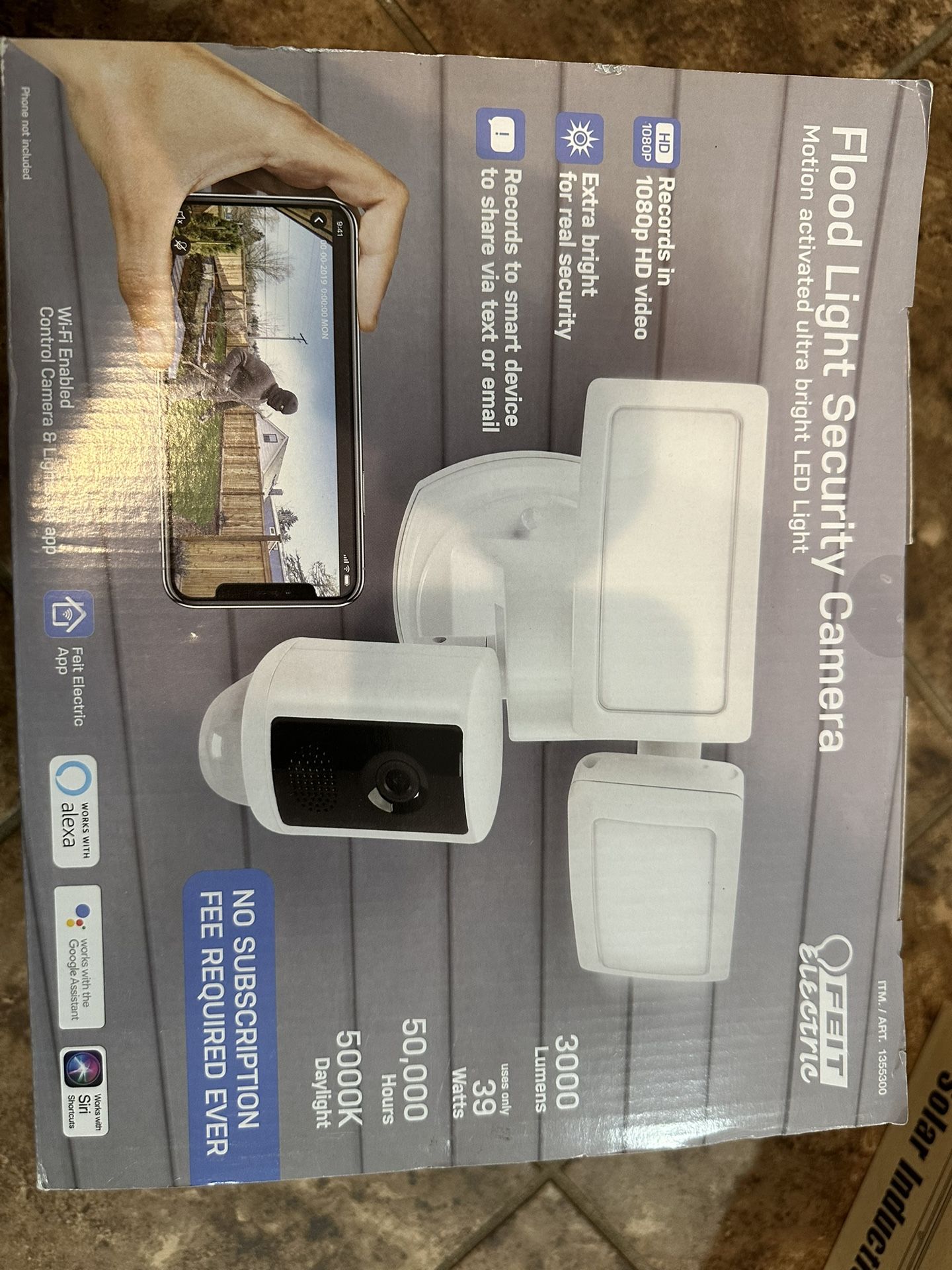 Floodlight Security Camera 
