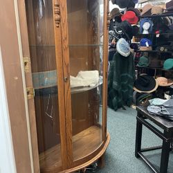 Vintage Curio Display 