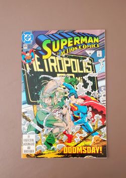 Death Of Superman Comic