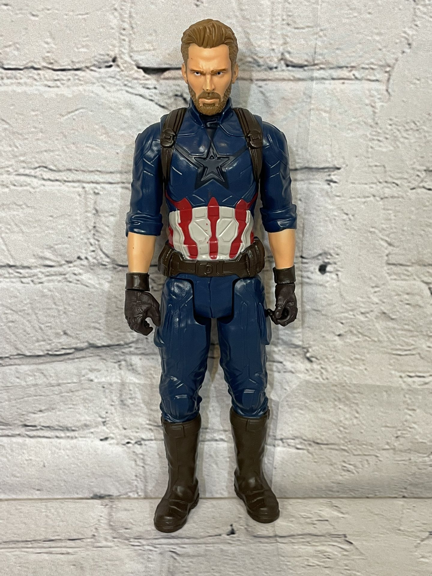 Marvel Avengers Infinity War Titan Hero Series CAPTAIN AMERICA 12 Inch Figure