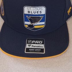 St Louis Blues Fanatics NHL Pro Draft SnapBack Hat 