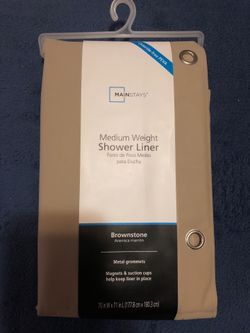 Brownstone shower liner