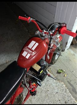 Coleman mini bike