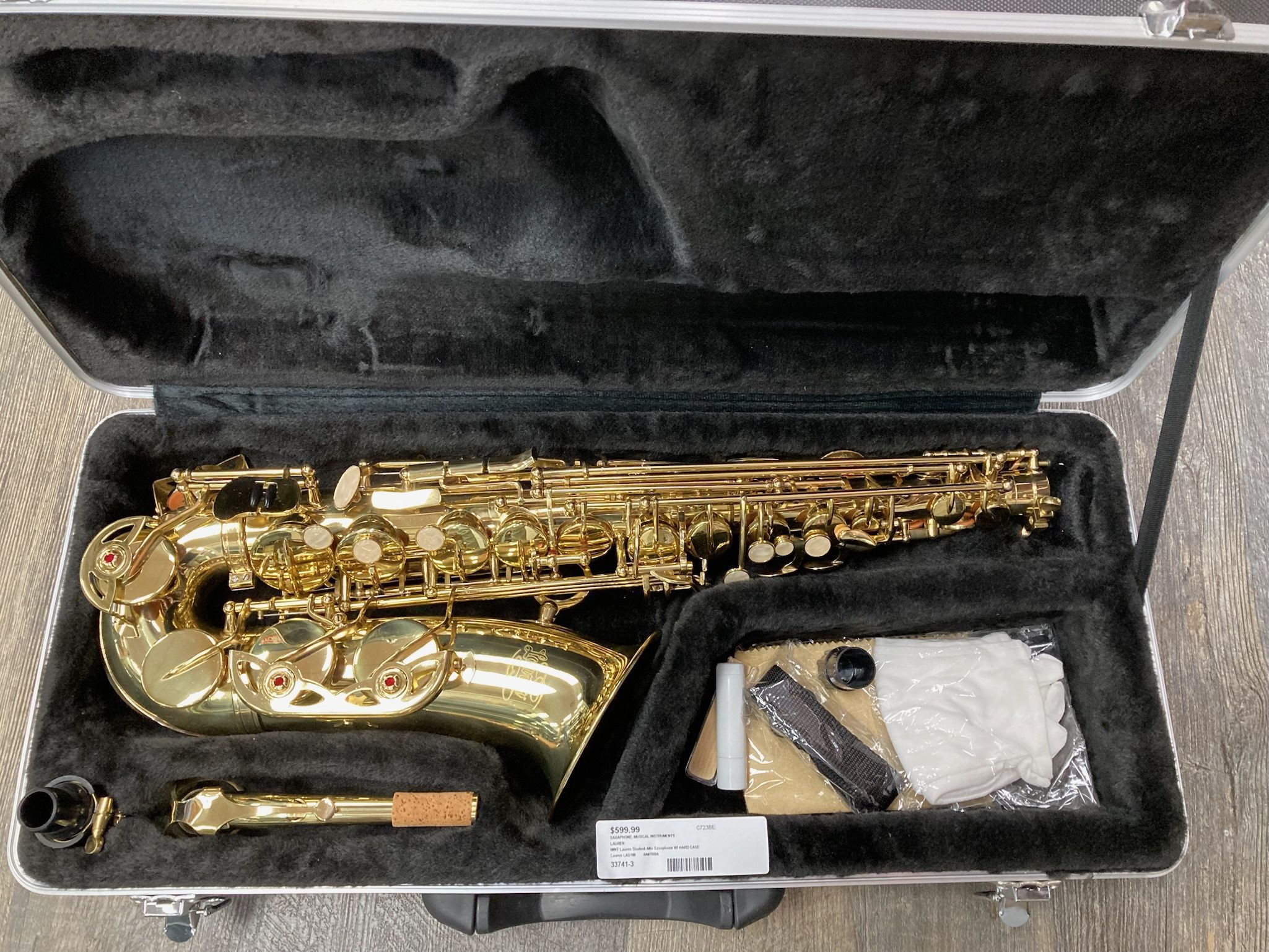 Lauren LAS100 Student Alto Saxophone With HARD CASE