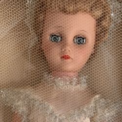 VTG EEGEE Bride Doll 20”