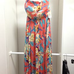 Strapless dress