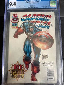 Captain America #v2 #1 CGC 9.4 Newsstand Edition