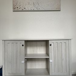Light Wood TV Stand / Storage Cabinet