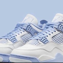 Jordan 4 Aluminum Women Brand New Size 9.5