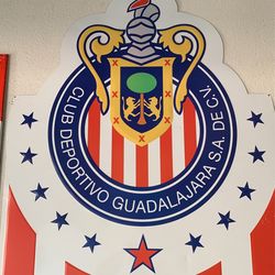 Metal Sign Chivas De Guadalajara 