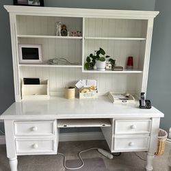 Shabby Chic Desk And Hutch 
