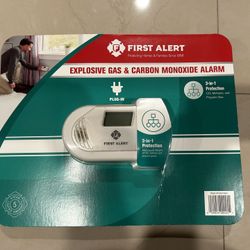 New Gas And Carbon Monoxide Alarm
