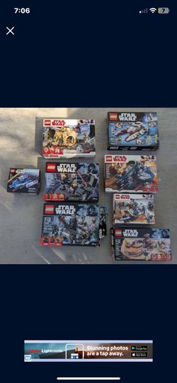 Lego Star Wars Sets (No Mini Figures)