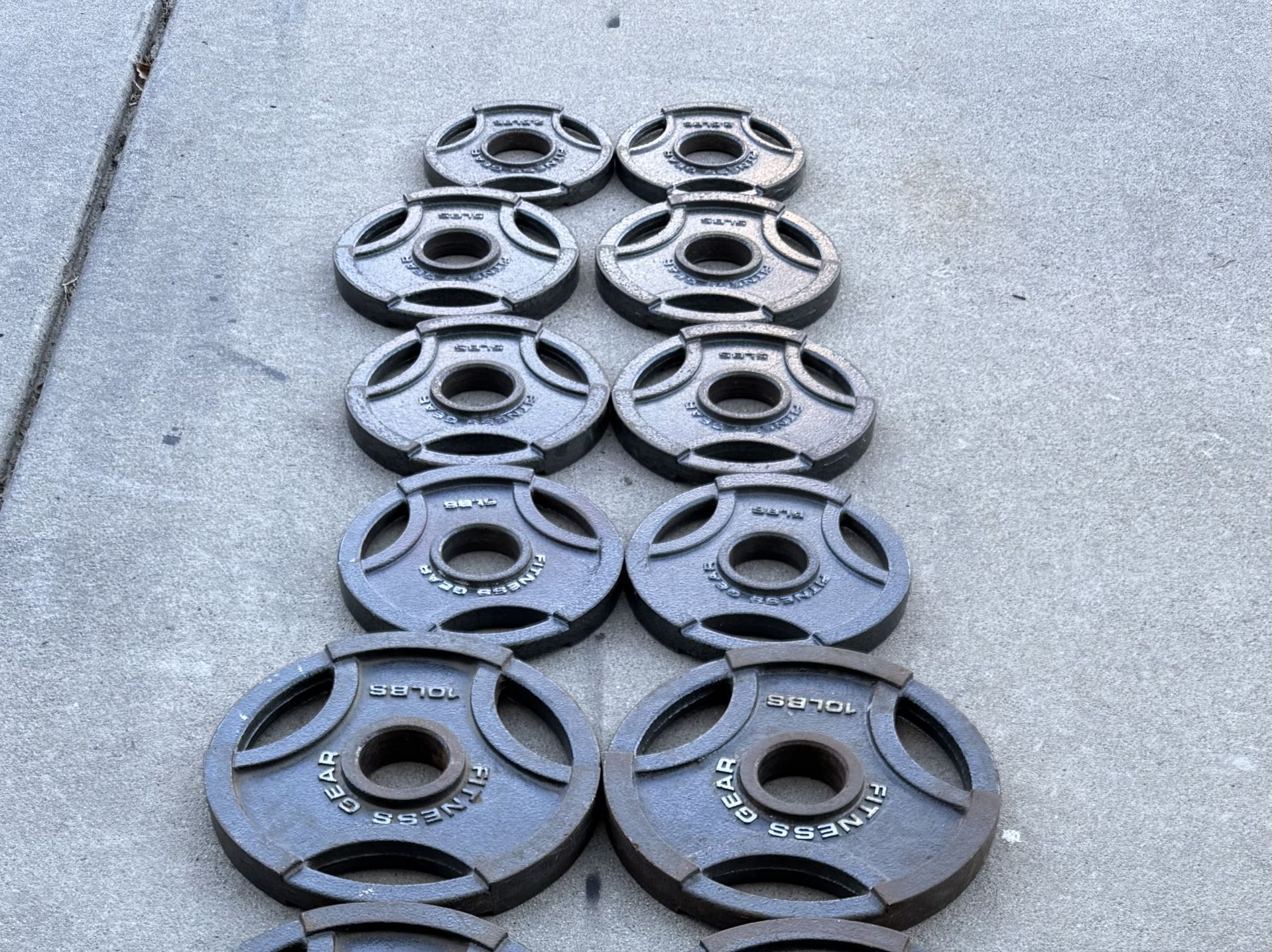 Fitness Gear Olympic Weights