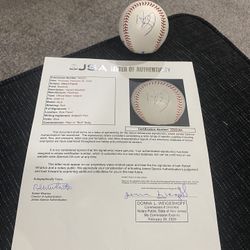 Albert Pujols Signed Official MLB Baseball With JSA LOA