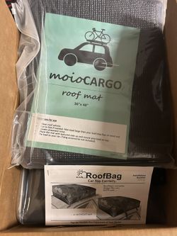 Car Rooftop Cargo Carrier Bag (new)