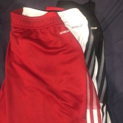 3 Adidas XXL Zipper Sweatpants Men (Red, White & Black)