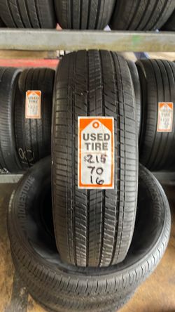 215/70/16 BRIDGESTONE DUELER HL $225.00 CASH PRICE