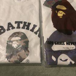 Bape Shirts Size L